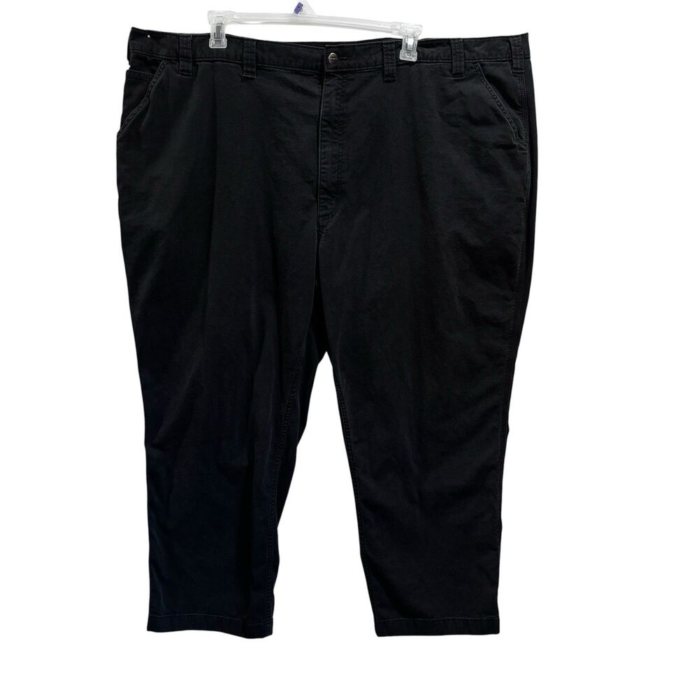 Carhartt 102291 Men's 54x30 Relaxed Straight Rigby Work Pant Black Flaw